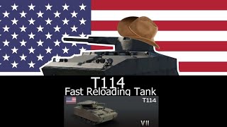 (T114) This Tank Is Small But Reloads Fast! | Warthunder Mobile Gameplay