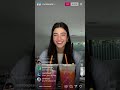 Charli D&#39;Amelio on instagram live 4/22/21