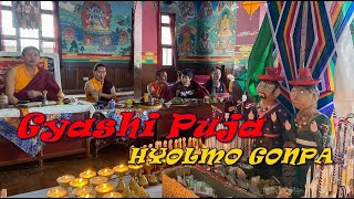 Gyashi Puja in Tinchuli Hyolmo Jabsang Dechhen Hoshal Chhyoling Monastery, 29th May 2023.