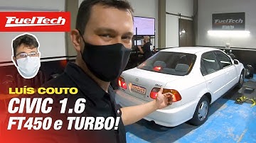 😈 CIVIC SLEEPER TURBO COM FUELTECH!