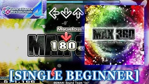 【DDR A (2018)】 MAX 360 [SINGLE BEGINNER] 譜面確認＋クラップ
