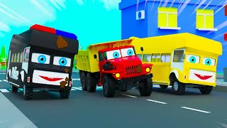 Rain Rain Go Away | Nursery Rhymes & Kids Songs | Baby Trucks For Children