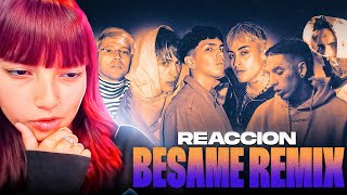 REACCIÓN A BESAME REMIX - BHAVI, SEVEN KAYNE, MILO J, TIAGO PZK, KHEA, NEO PISTEA