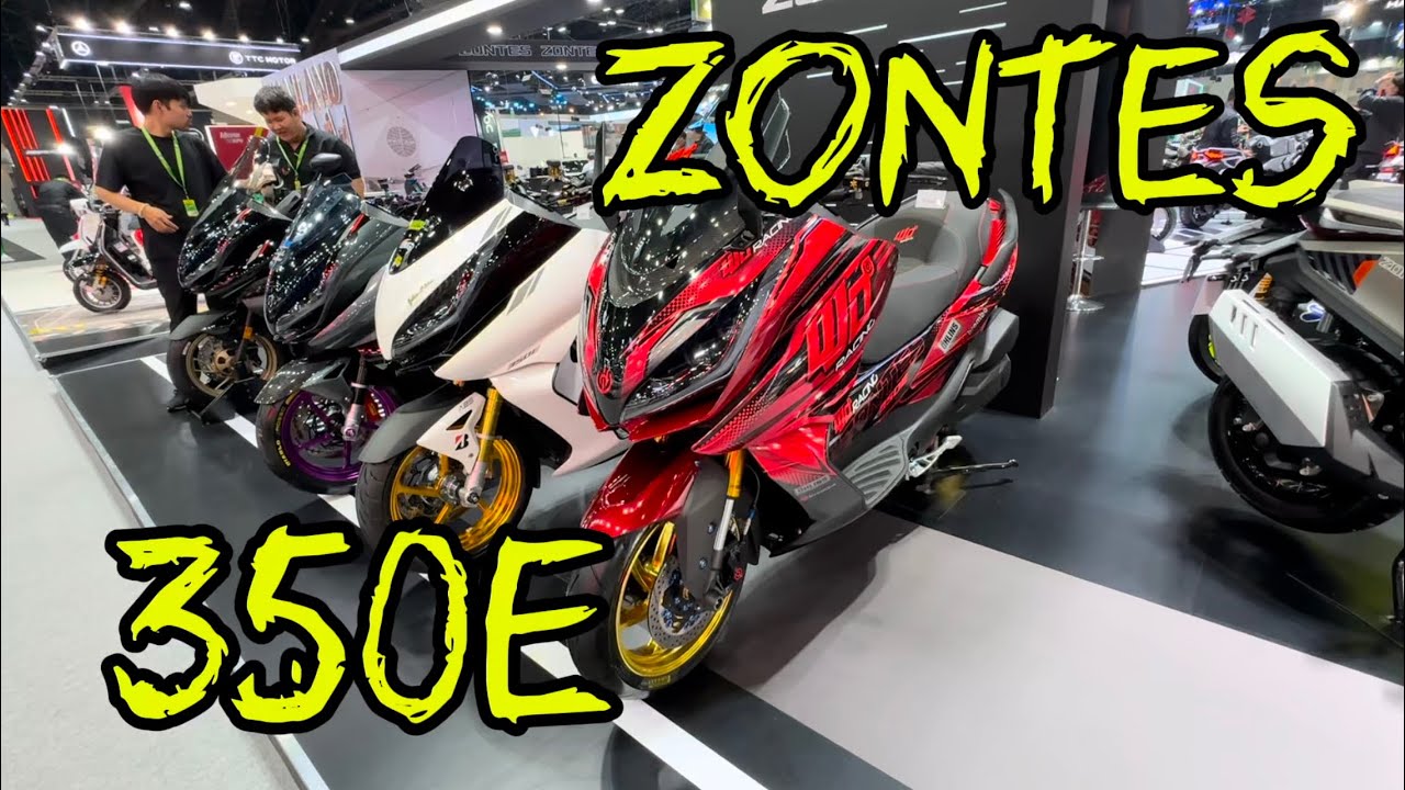 พามาส่องรถ 350E แต่งเทพ 3 คัน จากบูธ Zontes Thailand