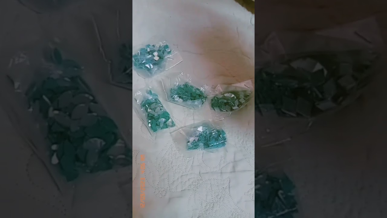 Mirror kit beads lace reel crafting beads best crafting kit art and craft 