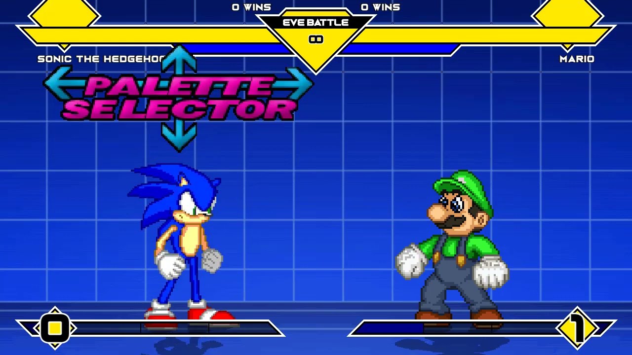 MUGEN Sonic V3 (SonicV2 Edit) Some Progress [MUGEN-IKEMEN GO]