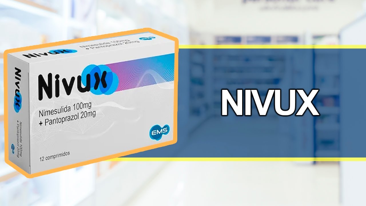 Nimesulida 100mg com 12 comprimidos - Ems