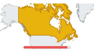 Guess the Country In The Map | North America Edition