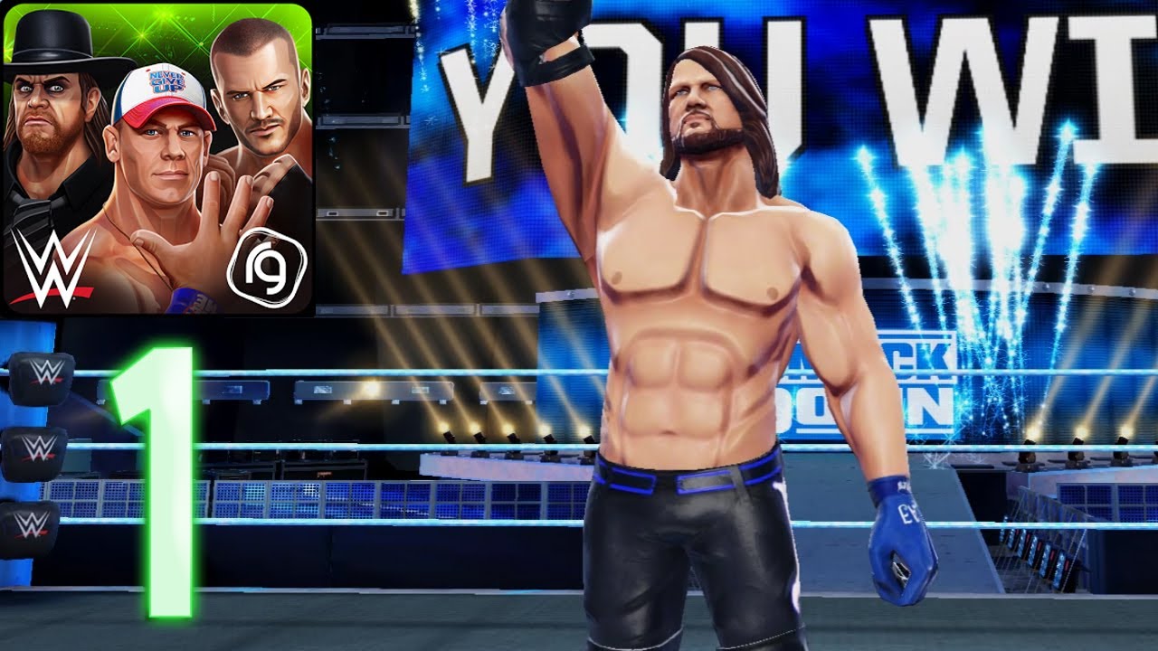 WWE Mayhem - Gameplay Walkthrough Part 1 (Android, iOS) - YouTube