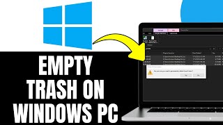 How To Empty Trash On Windows Pc - (Step By Step )