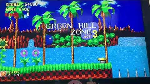 Sonic 1 - Green Hill zone & Marble zone (Let