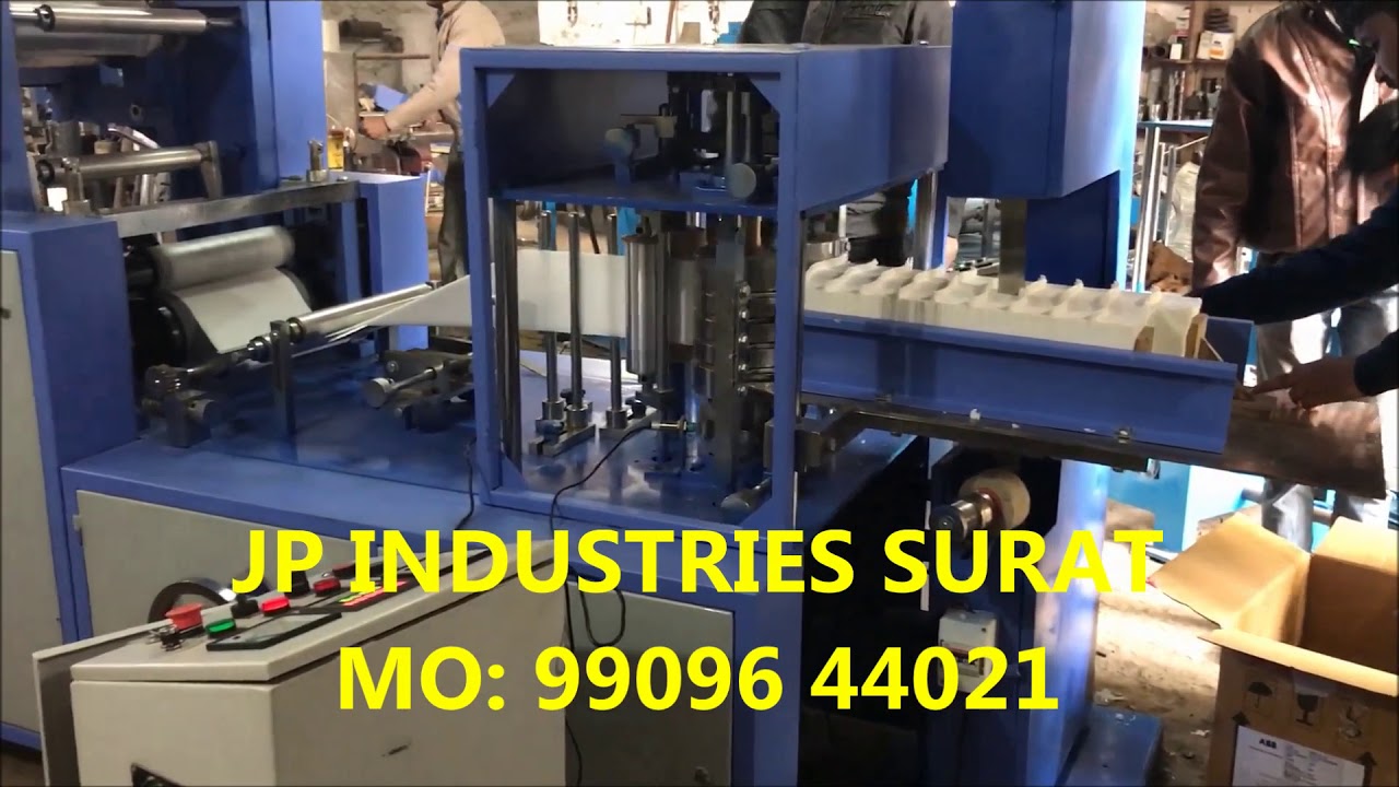 PAPER NAPKIN MACHINE OR TISSUE PAPER MAKING MACHINE BY JP INDUSTRIES SURAT