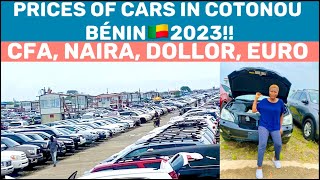 Prices of Cars in Cotonou Bénin🇧🇯 2023!!  #cars #cotonou #tokunbocars