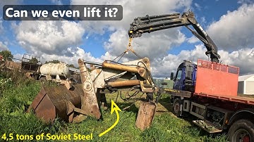 Buying the Old TO-11 Loader frame for the K-701 Tractor