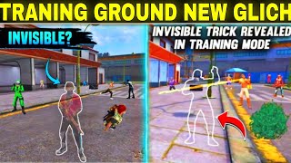 Invisible Glitch In Training Ground 🔥| Free Fire Me Training Ground Hiding Trick | How To Hide In FF screenshot 5