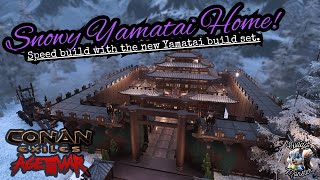 Snowy Yamatai Build - Conan Exiles - No Mods