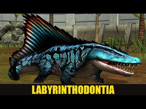 LABYRINTHODONTIA  LEVEL 40 - Jurassic World The Game