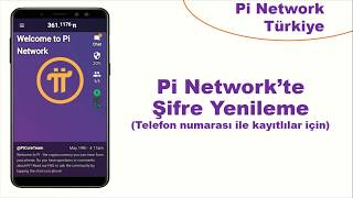 Pi Network Sifre Yenileme