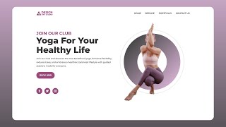 HOW TO CREATE A RESPONSIVE YOGA WEBSITE 
