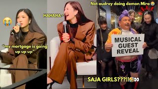 EJAE KEPT HEHEING IS RIDICULOUSLY CUTE 😂 EJAE, REI, AND AUDREY BEING SAJA GIRLS??👀