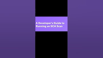 What is SCA in DevSecOps? | Software Composition Analysis Explained #devsecops #sca #devopstool
