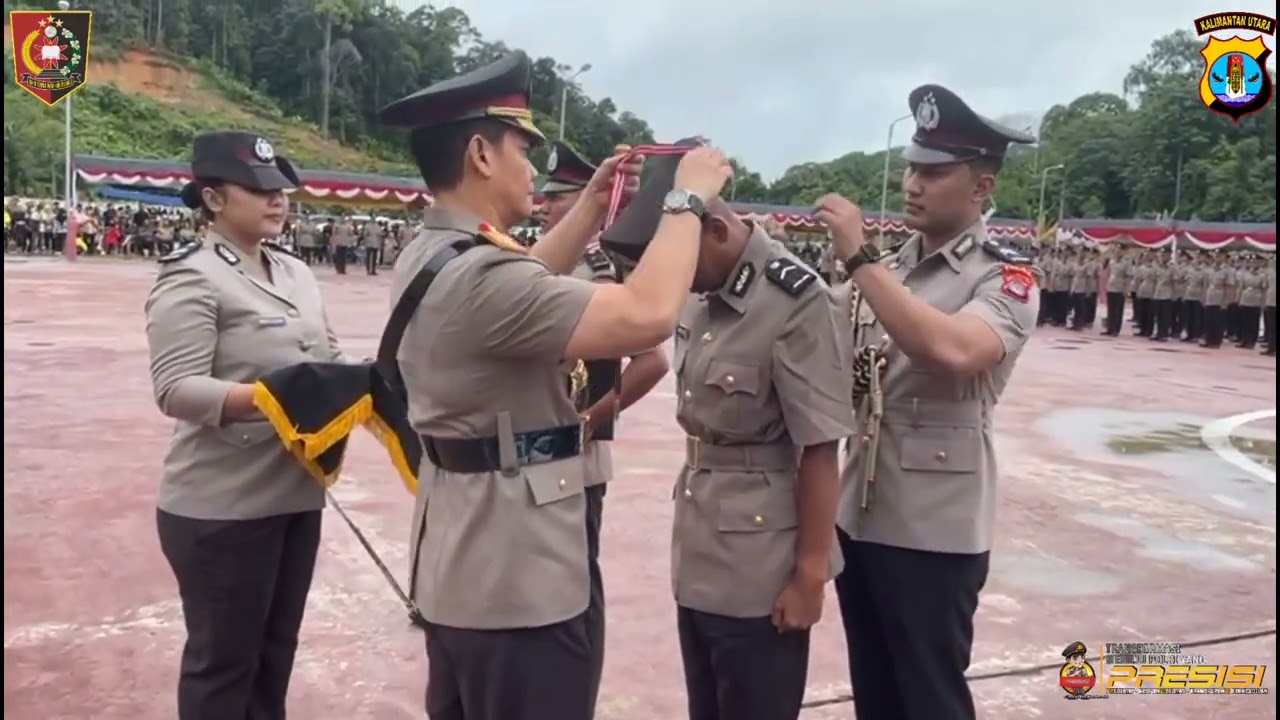 Upacara Penutupan Pelantikan Bintara Polri Gel. I T.A. 2024 SPN POLDA KALTARA