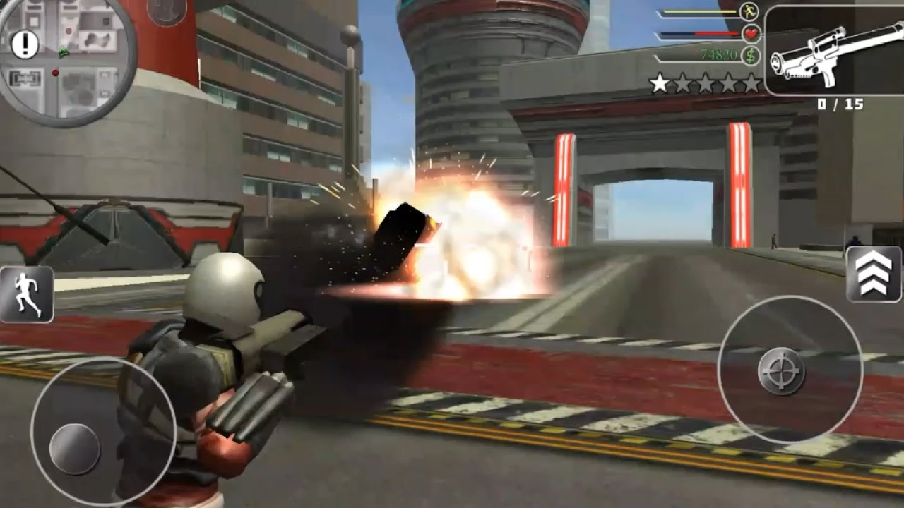 ►#3  Rope Superhero Unlimited (Get Through Asphalt) Android Gameplay -Episode 3