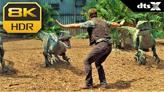 8K Hdr Chris Pratt Vs. Dinosaurs - Juric World ᵈᵗˢʰᵈ