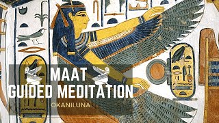 MAAT GUIDED MEDITATION  | ⚖️✨| For Balance | KEMETIC SPIRITUALITY #kemeticspirituality #kemet