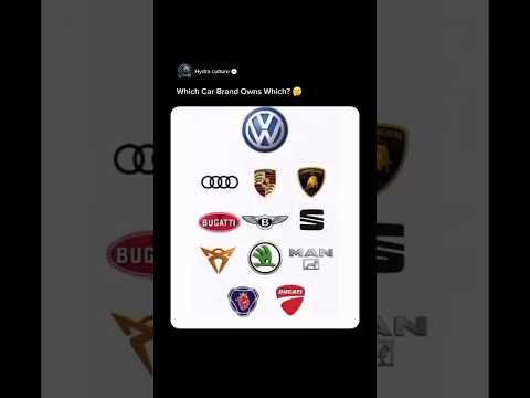 Which Car Brand Owns Which? 🤔 #cars #carmemes #funny #automobile