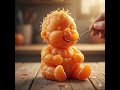 Would you eat this? 🍊 Sculpting a Baby from Oranges! #AIArt