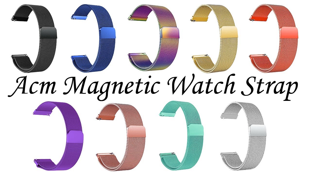 Acm Watch Strap Magnetic Belt For Smartwatch