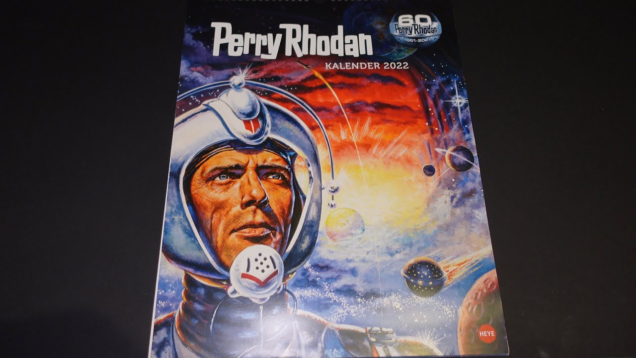 Perry Rhodan Kalender 2022 Johnny Bruck - YouTube