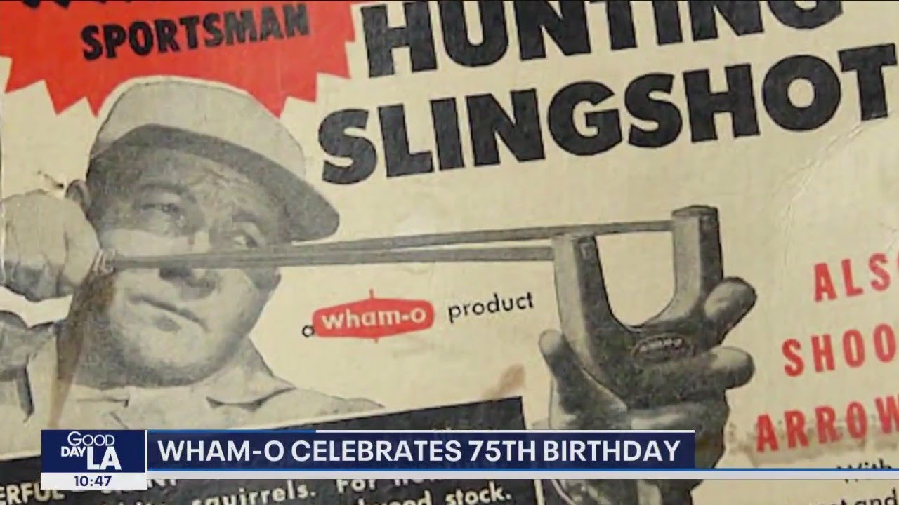 Wham-O celebrates 75th birthday - YouTube
