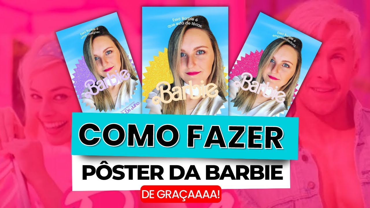 Gerador de selfie põe você no poster da Barbie; veja passo a passo