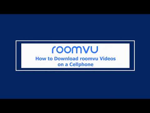 How to Download roomvu Videos on an Android phone