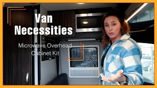 Van Necessities: The Microwave Overhead Cabinet Kit for Revels 21+ by Canyon Adventure Vans 755 views 2 months ago 1 minute, 13 seconds