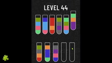 Water Sort Puzzle - Level 44 | Color Puzzle Game Solution