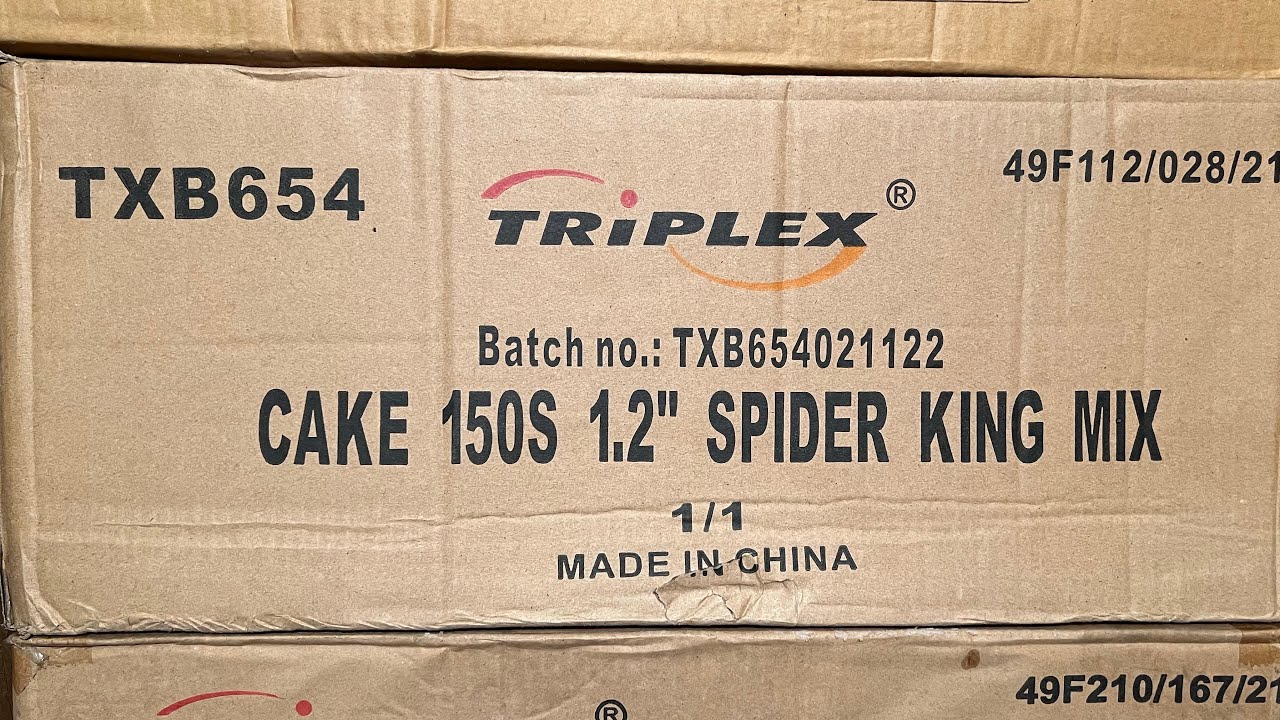 Triplex - TXB654 Spider King - vuurwerk