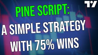 PINE SCRIPT: 75% Win Rate on a Simple Pullback Strategy