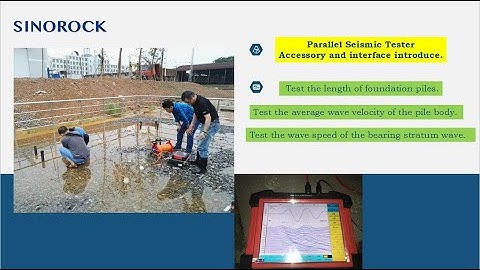 Parallel Seismic Tester Accessory and interface introduce.