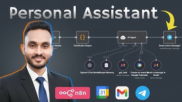 Build Your First Personal AI Assistant using Telegram & n8n (No Code)