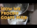 How To Process Goats Milk