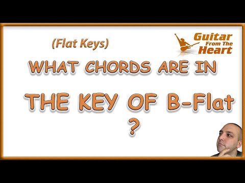what chords are in the key of bb major? - music theory - guitarfromtheheart.com