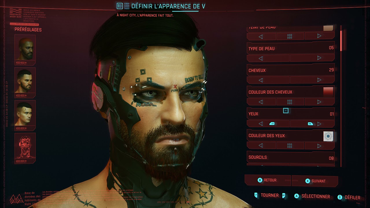 Cyberpunk 2077 4K Player Faces Mod Greatly Upscales Body Skins of Playable  Characters