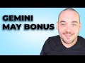 Gemini Finally Your Hard Work Is Being Rewarded! May Bonus