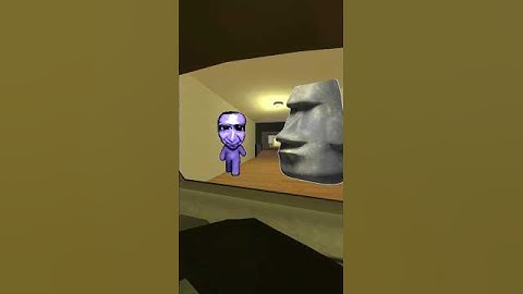 Ao Oni, Moai And Grenny Chase me in Liminal Hotel Nextbots Gmod
