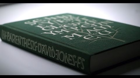 Calligrapher Ewan Clayton discusses In Parenthesis | The Folio Society