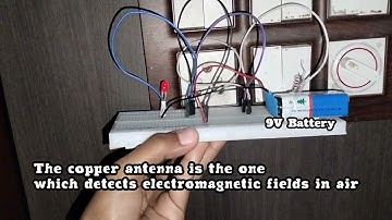 Wireless AC line detector circuit # electrical 