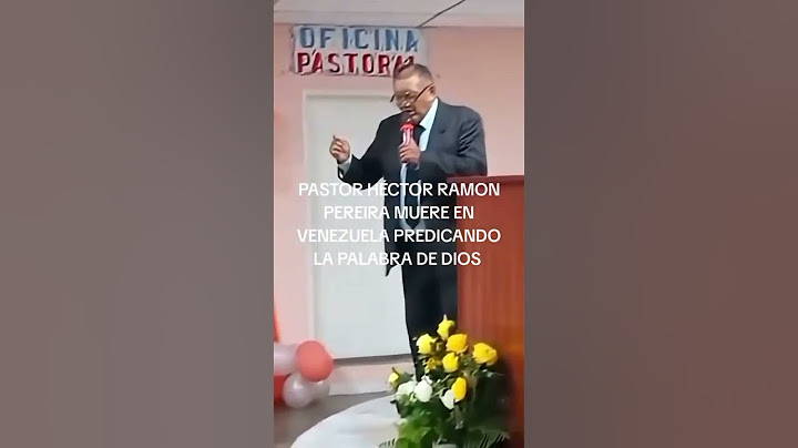 Pastor Héctor Ramón Pereira dies in Venezuela while sharing his faith.